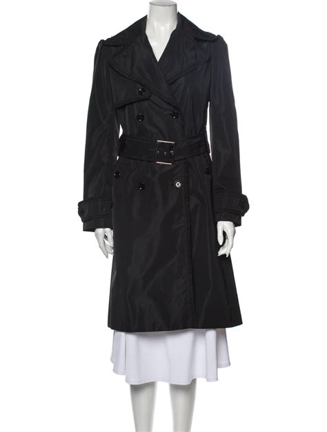 dolce gabbana trench donna scacchi|Dolce & Gabbana Wool Coats for Women .